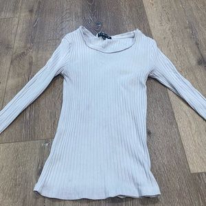 Plain white long sleeve
